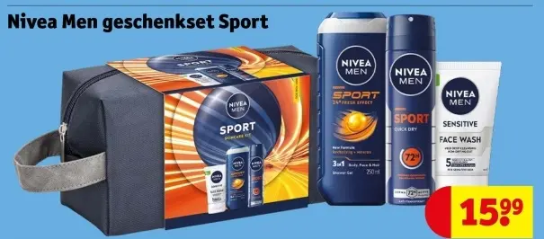 Aanbieding: Nivea Men geschenkset Sport
