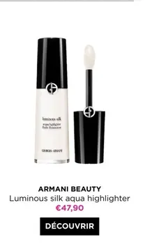 Offre: ARMANI BEAUTY 