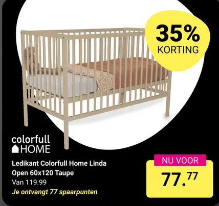 Aanbieding: Ledikant Linda