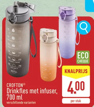 Aanbieding: CROFTON® Drinkfles met infuser