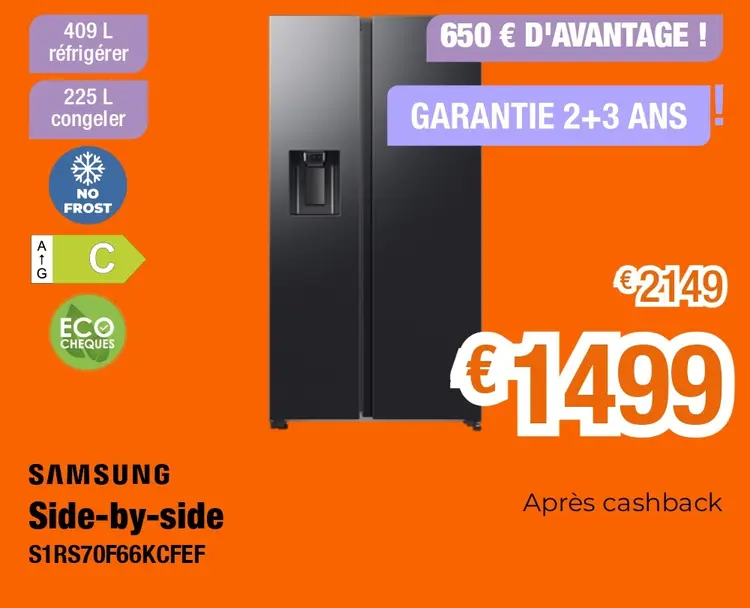 Offre: Side-by-side