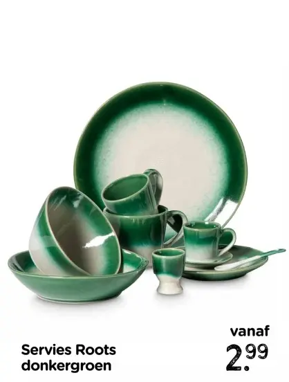 Aanbieding: Servies Roots