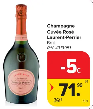 Offre: Champagne Cuvée Rosé