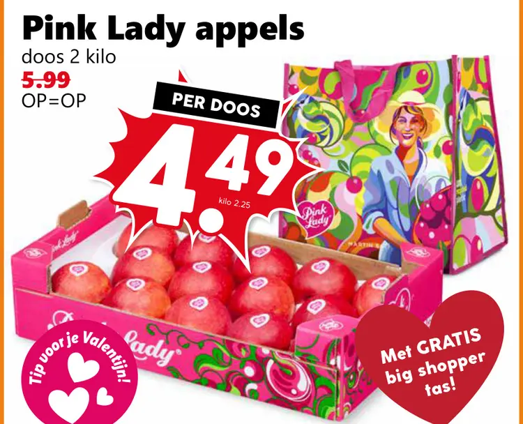 Aanbieding: Pink Lady appels