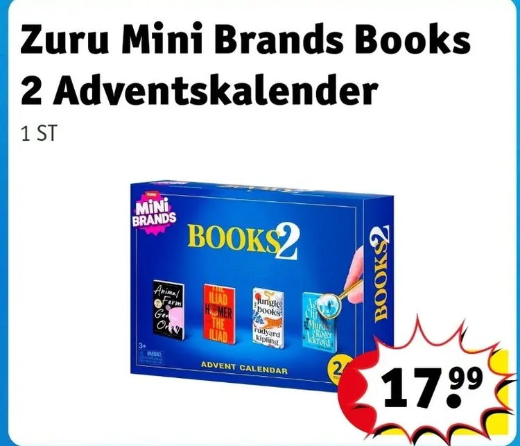 Aanbieding: Zuru Mini Brands Books 2 Adventskalender