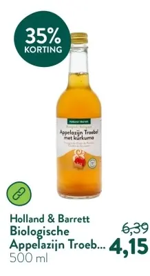 Aanbieding: Biologische Appelazijn Troebel