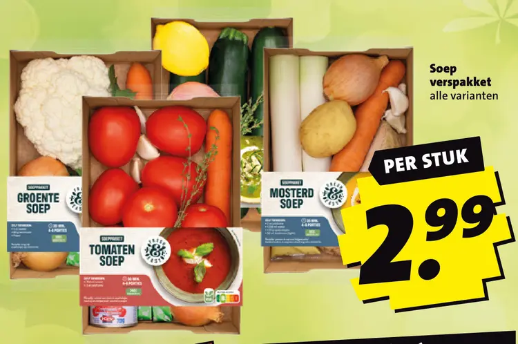 Aanbieding: Soep verspakket