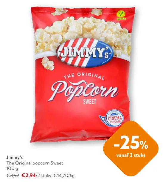 Promotie: Popcorn Sweet