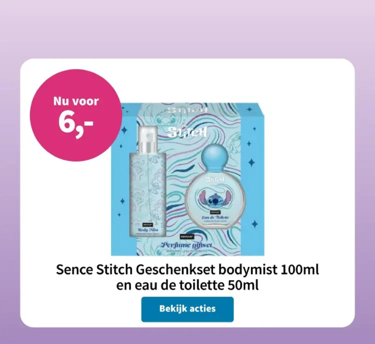 Aanbieding: Stitch Geschenkset