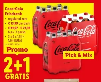 Promotie: Frisdrank