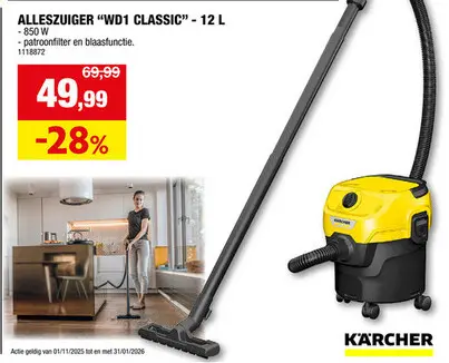 Promotie: WD 1 Classic alleszuiger