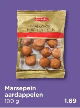 Aanbieding: Marsepein aardappelen