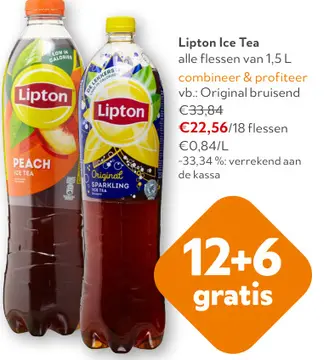 Aanbieding: Lipton Ice Tea