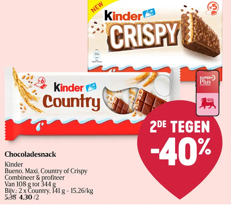 Promotie: Chocoladesnack