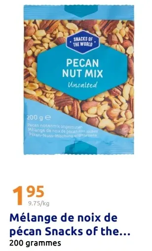 Offre: Mélange de noix de pécan Snacks of the World