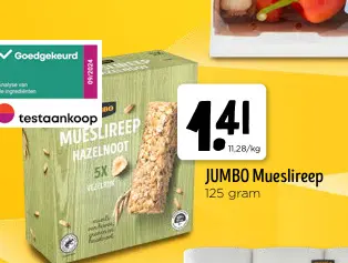 Aanbieding: JUMBO Mueslireep