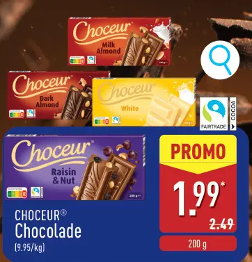 Aanbieding: Chocolade