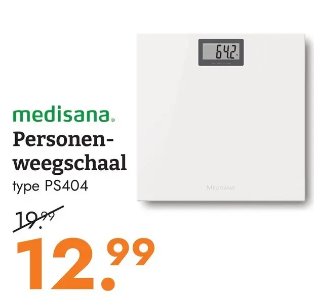 Aanbieding: Personenweegschaal type PS404