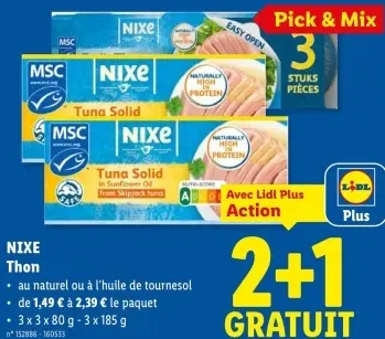 Offre: Thon