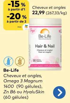 Offre: Cheveux et ongles