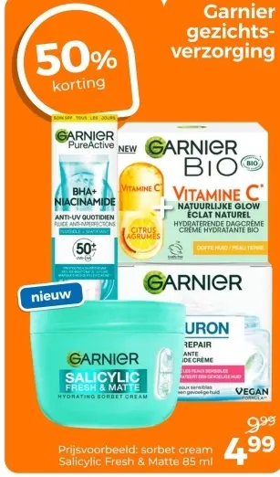 Aanbieding: sorbet cream Salicylic Fresh & Matte