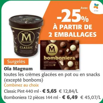 Offre: Ola Magnum Classic Pint