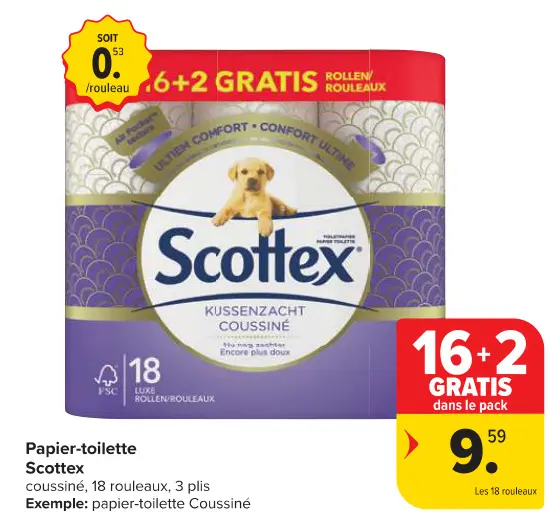 Offre: Papier-toilette