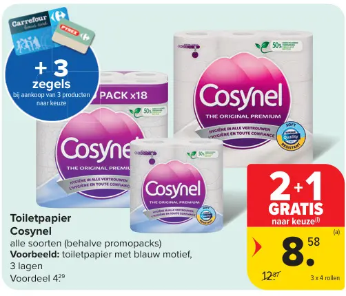 Promotie: Toiletpapier