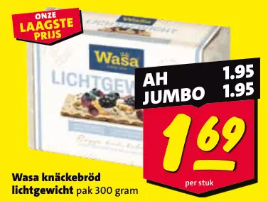 Aanbieding: knäckebröd lichtgewicht