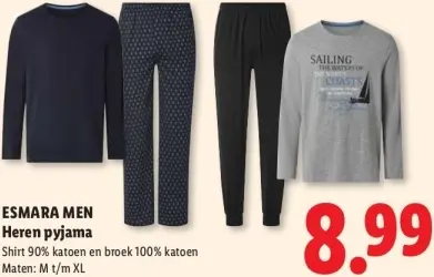 Aanbieding: Heren pyjama