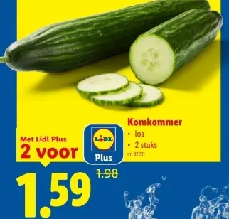 Promotie: Komkommer