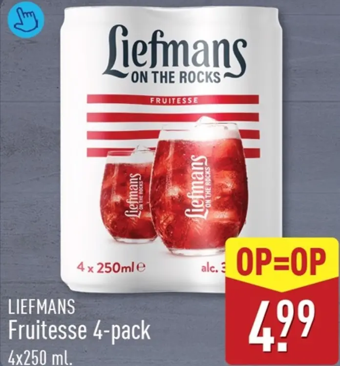 Aanbieding: Fruitesse 4-pack