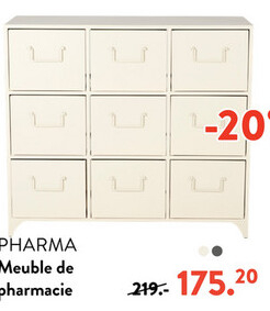 Offre: Meuble de pharmacie