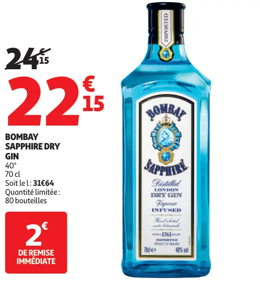 Offre: Dry gin