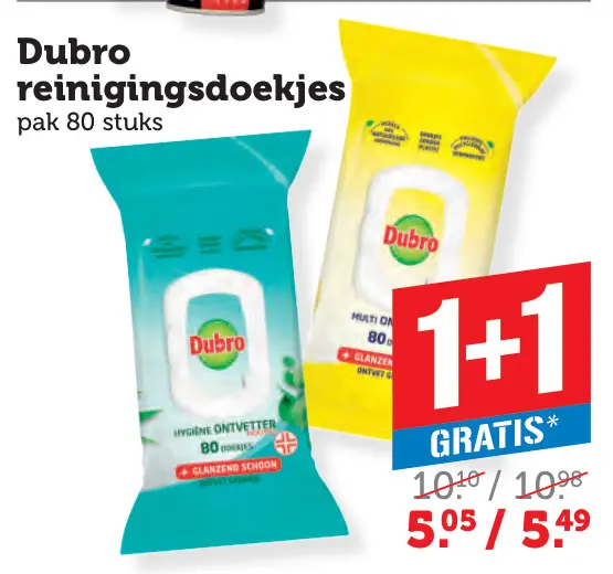 Aanbieding: Reinigingsdoekjes