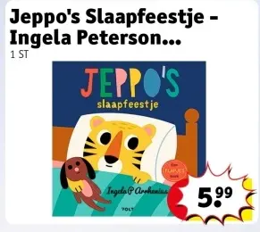 Promotie: Jeppo's Slaapfeestje - Ingela Peterson...