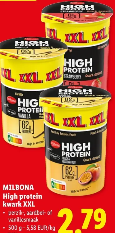 Promotie: High protein kwark XXL
