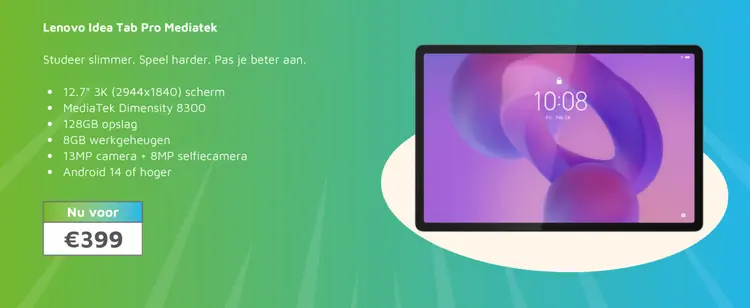 Aanbieding: Lenovo Idea Tab Pro Mediatek