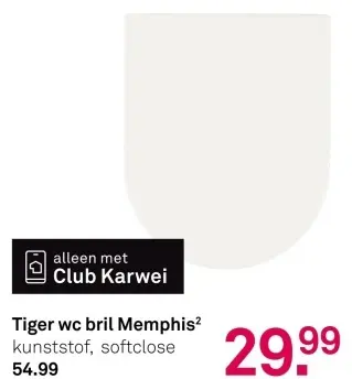 Aanbieding: wc bril Memphis²