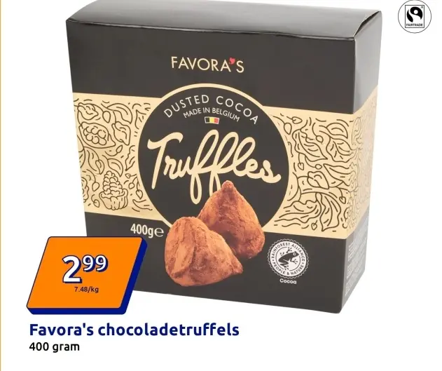 Aanbieding: Favora's chocoladetruffels