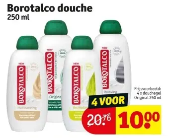 Aanbieding: Borotalco douche