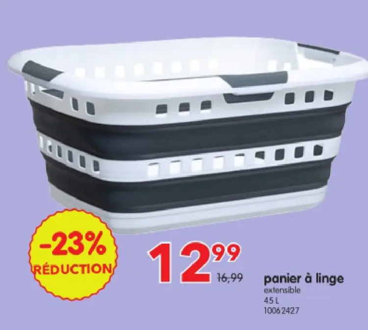 Offre: panier à linge