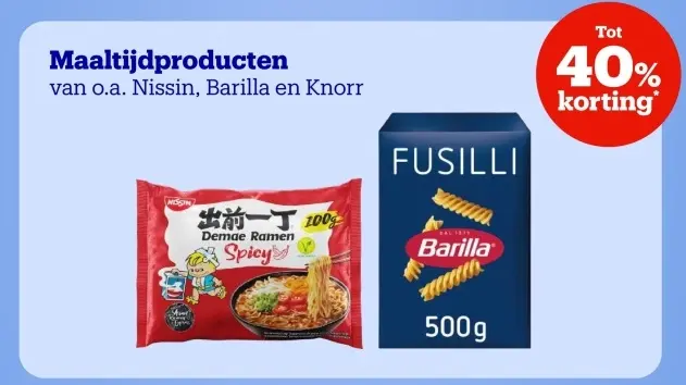 Aanbieding: Maaltijdproducten