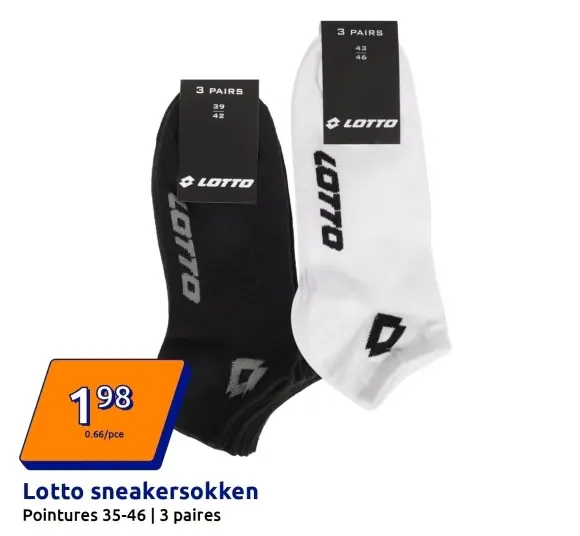 Offre: sneakersokken