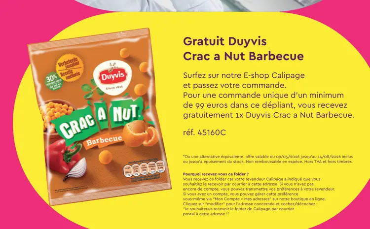 Offre: Duyvis Crac a Nut Barbecue