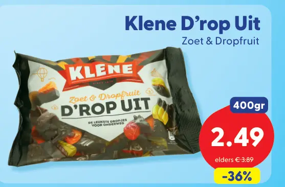 Aanbieding: D'rop Uit