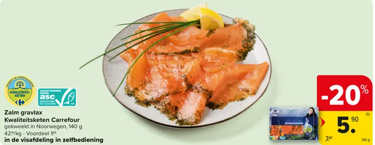 Promotie: Zalm gravlax
