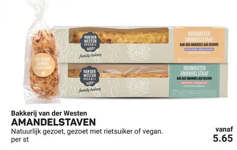 Aanbieding: Amandelstaven