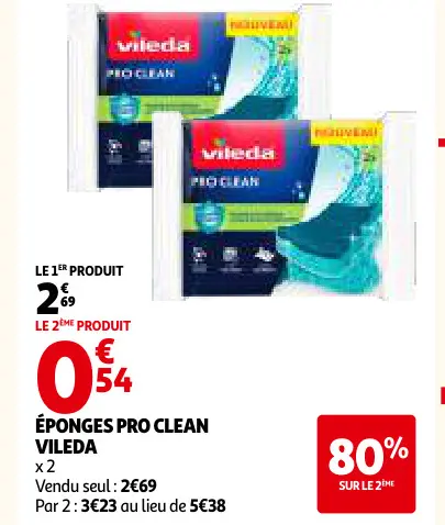 Promotie: Éponges pro clean