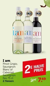 Aanbieding: I am Pinot Grigio, Sauvignon Blanc of Caberne